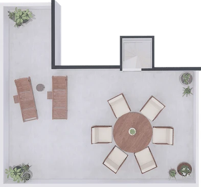 Lunamar - Modelo Nova - Roof Garden